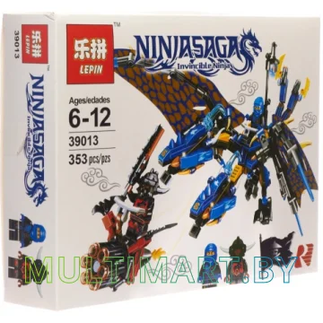 Конструктор Lepin 39013 Дракон Кая. Ледяное пламя (353 детали)